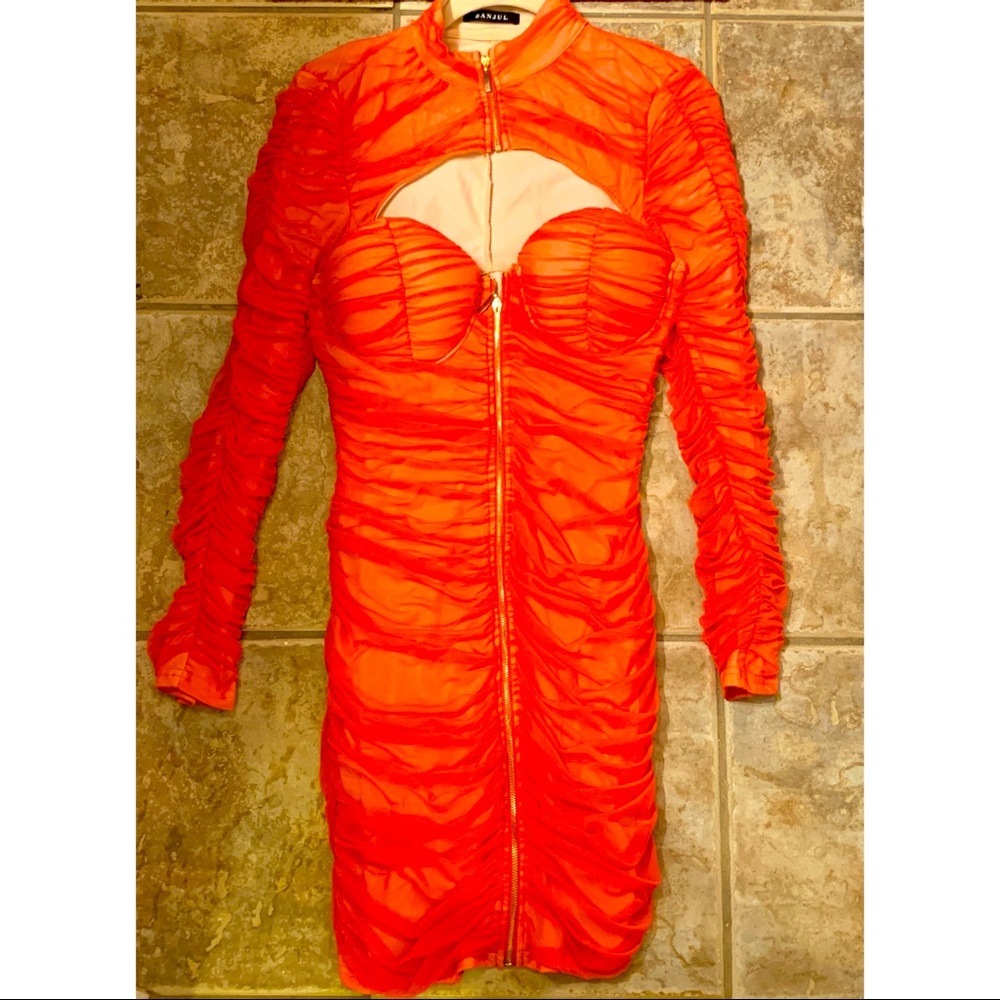 Orange Dress